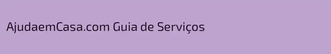 AjudaemCasa.com Guia de Serviços